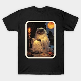 Vintage fantasy cat T-Shirt